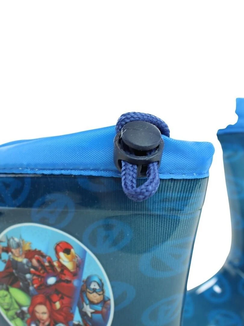 Avengers   Bottes garçon imprimé Avengers   Bleu marine