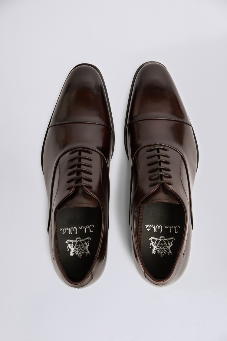John White Guildhall Brown Oxford Shoes Buy Online at Moss