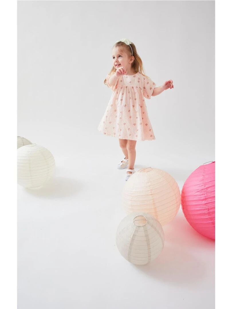 Robe à imprimé fleuri  clair   Noukie's   Rose