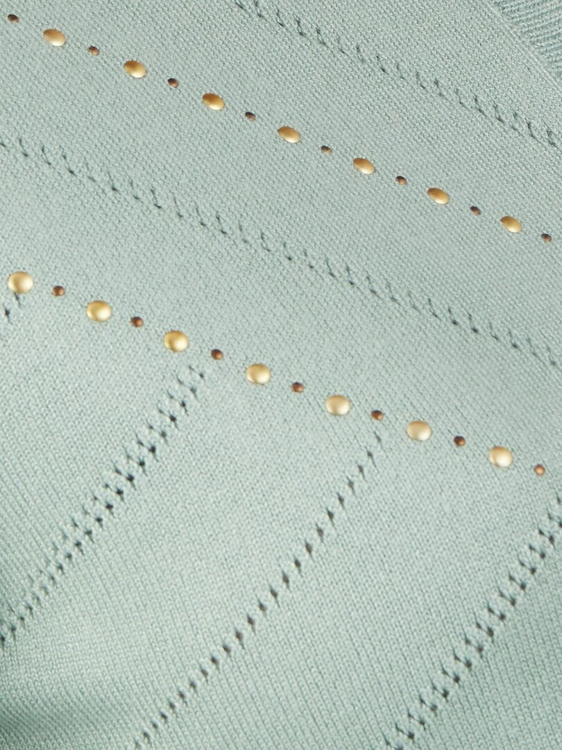 Cardigan fantaisie fibres viscose Lenzing(TM) EcoVero(TM)   Damart   Vert jade