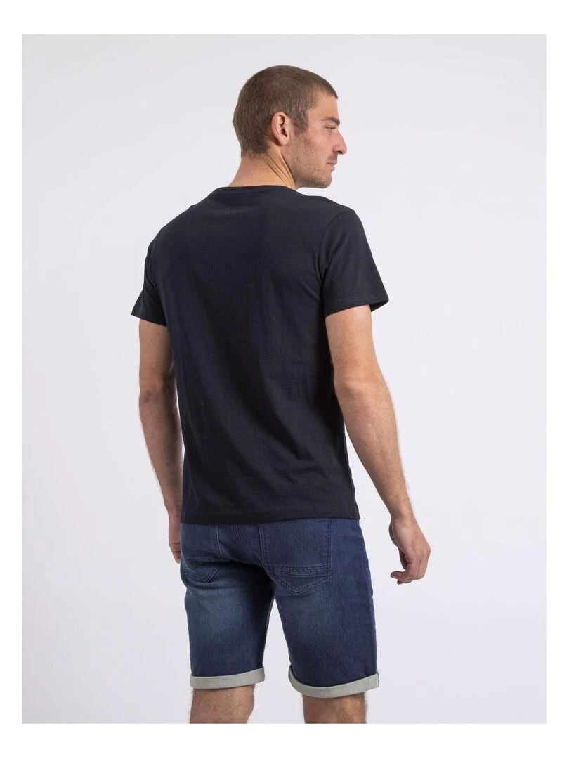 T shirt col rond NALUBAD   Bleu marine