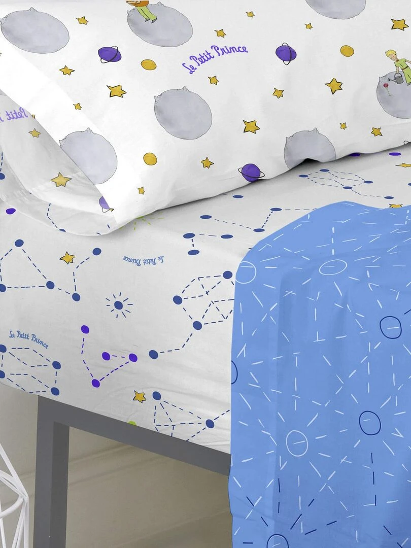 Drap housse Accolade "Happyfriday"   Multicolore