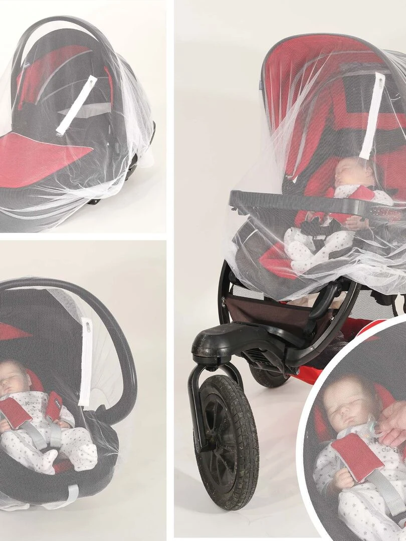 Moustiquaire bébé Kinousses Blanc