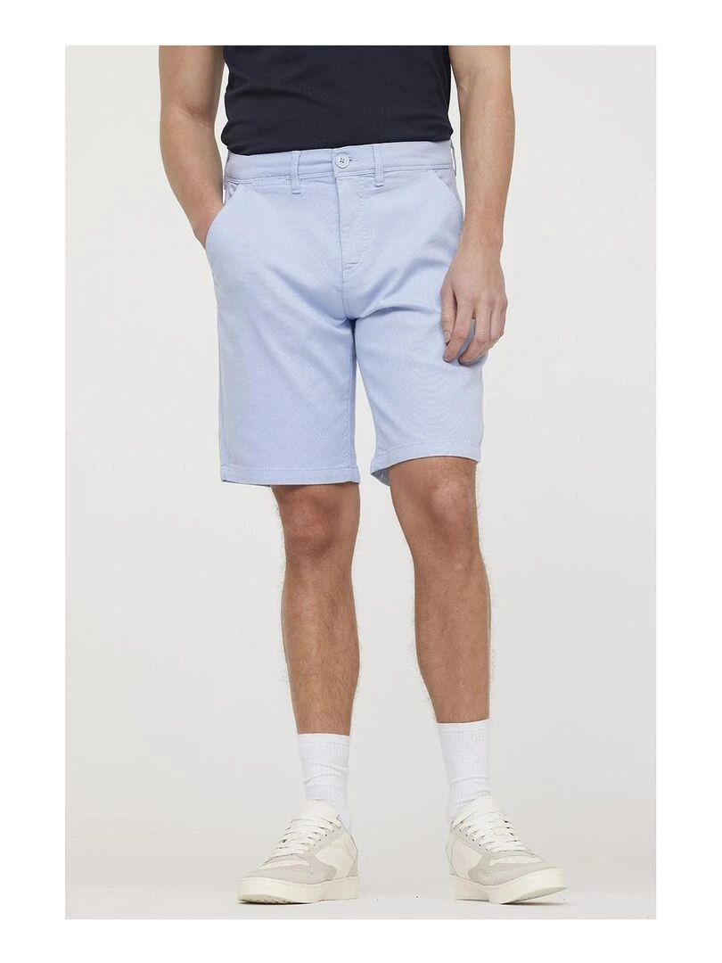 Lee Cooper Short coton regular NASHO Bleu gris