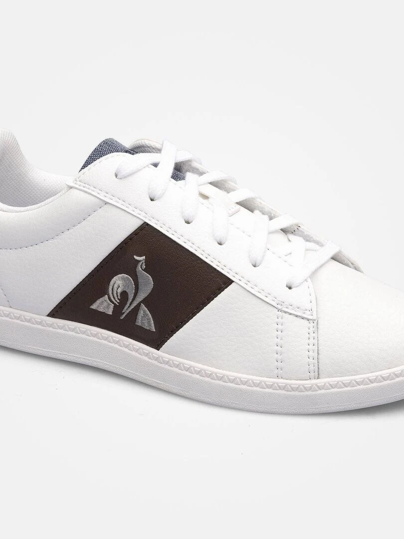Baskets 'Le Coq Sportif' 'Courtclassic GS Optical' Blanc