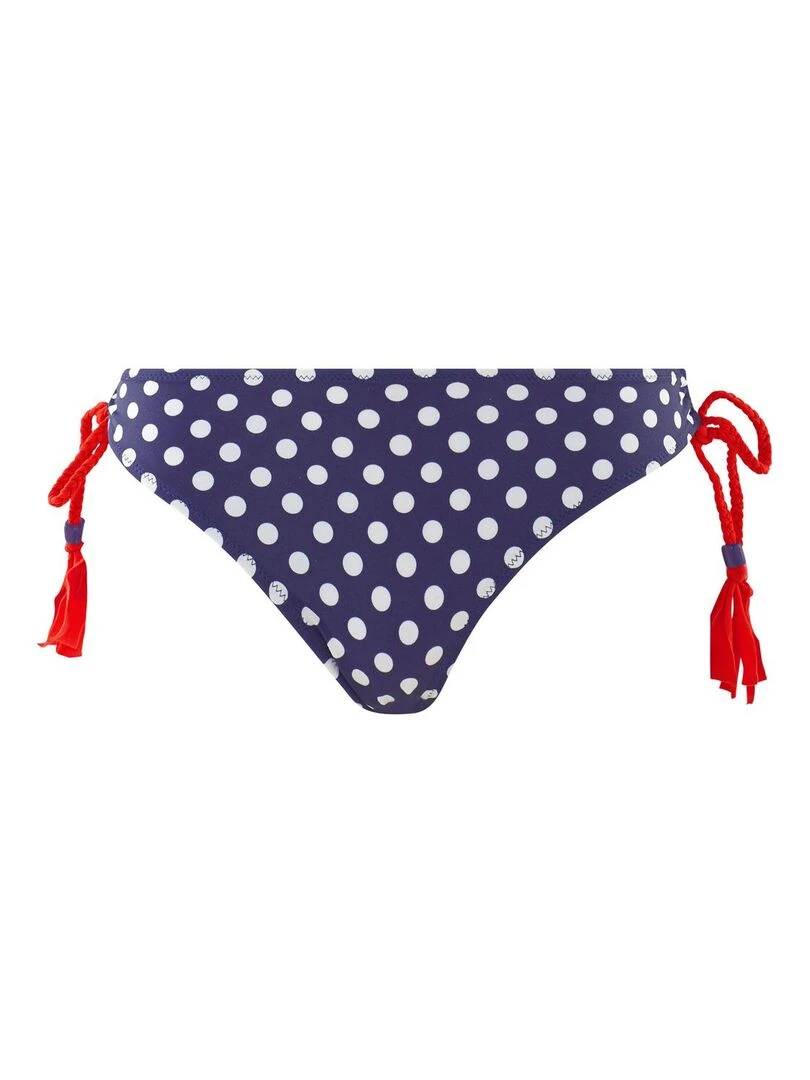 Slip de bain PLAISANCE Brigitte Bardot Bain Bleu