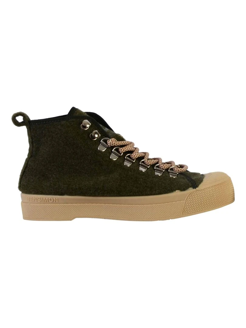 Tennis Lacets Bensimon Stella Wool Vert