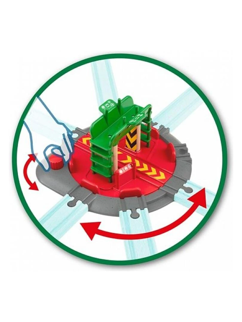 'brio' 33476 Plaque Tournante Et Personnage   N/A