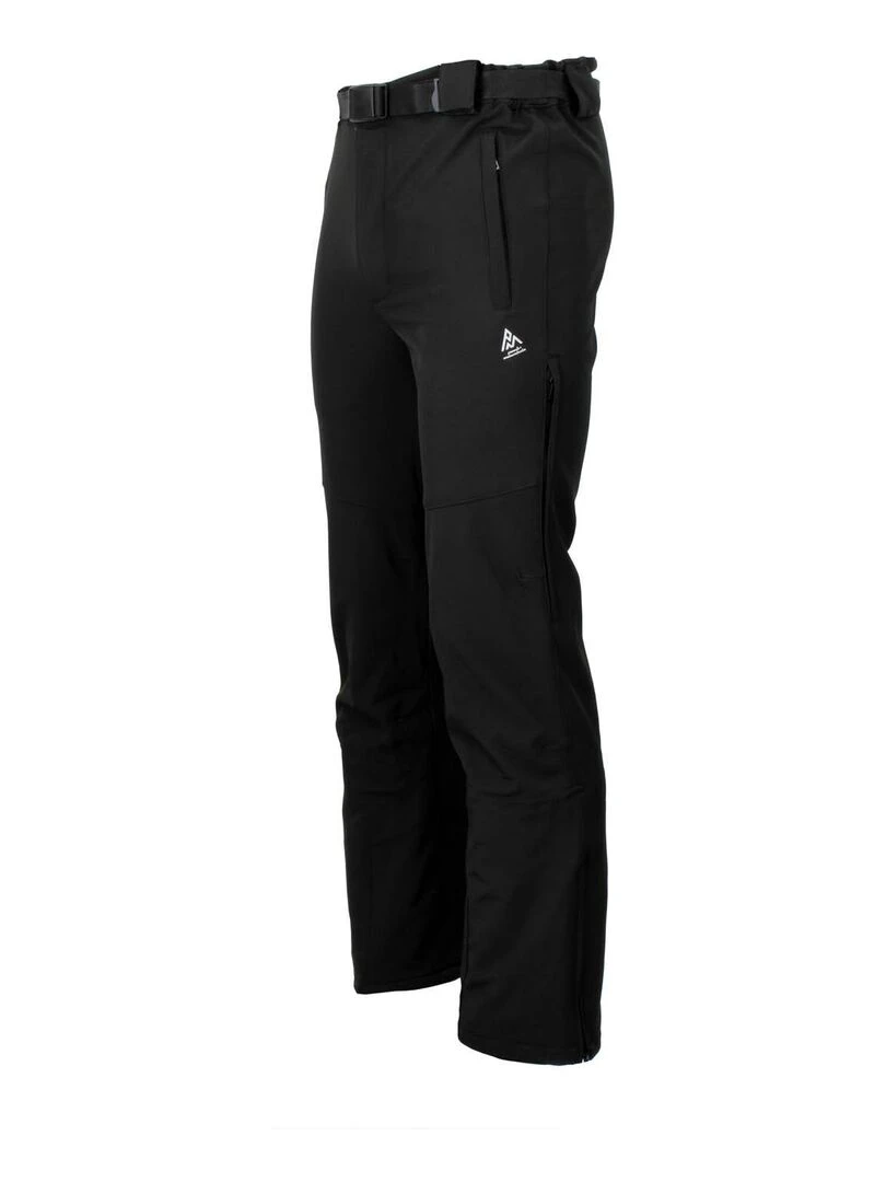 Pantalon de ski softshell homme CANDALO   PEAK MOUNTAIN   Noir Noir