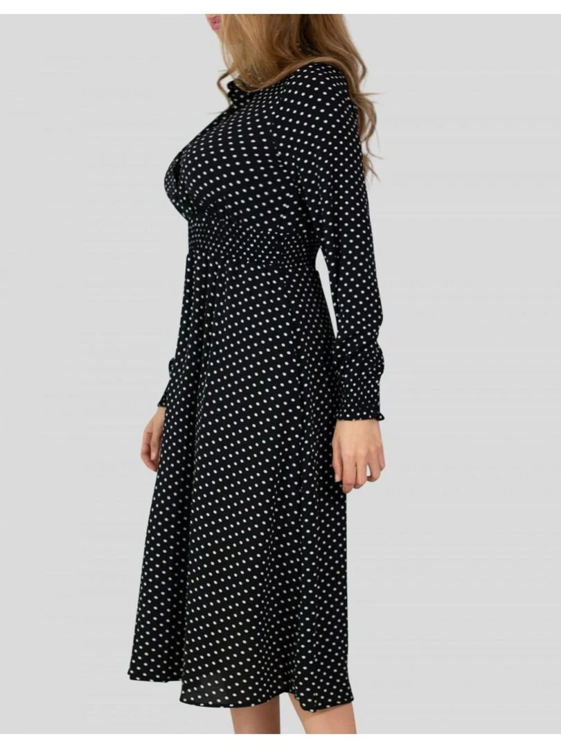 Robe longue Kebello Noir Noir