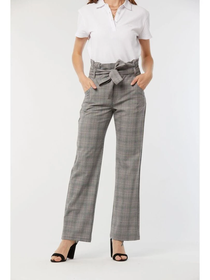 Lee Cooper Pantalon polyester flair GINA Gris