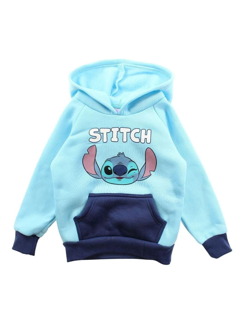 Disney Sweat garçon imprimé Lilo Et Stitch Bleu