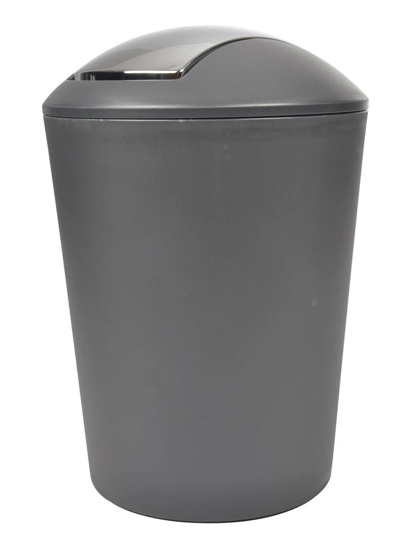 Poubelle a bascule Collection Vitamines Flic Flac gris anthracite
