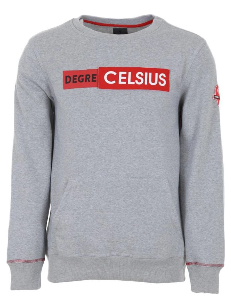 Sweat homme COLAK DEGRE CELSIUS Gris