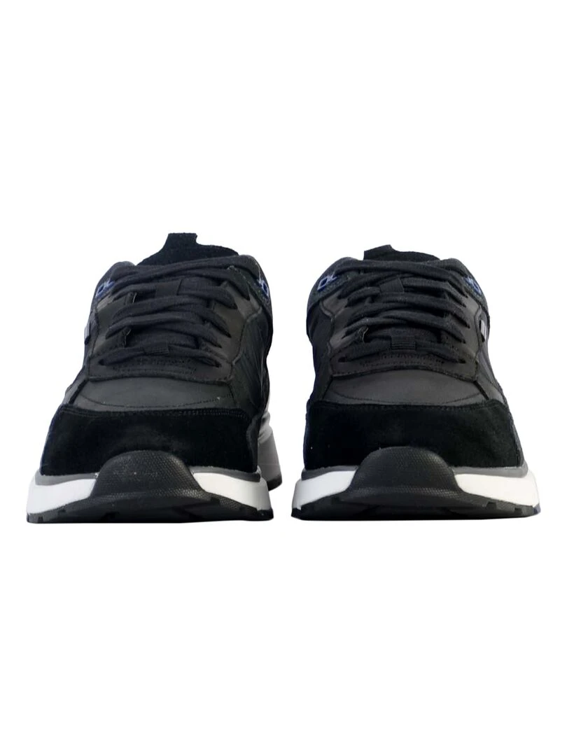 Basket Cuir Geox Dolomia   Noir