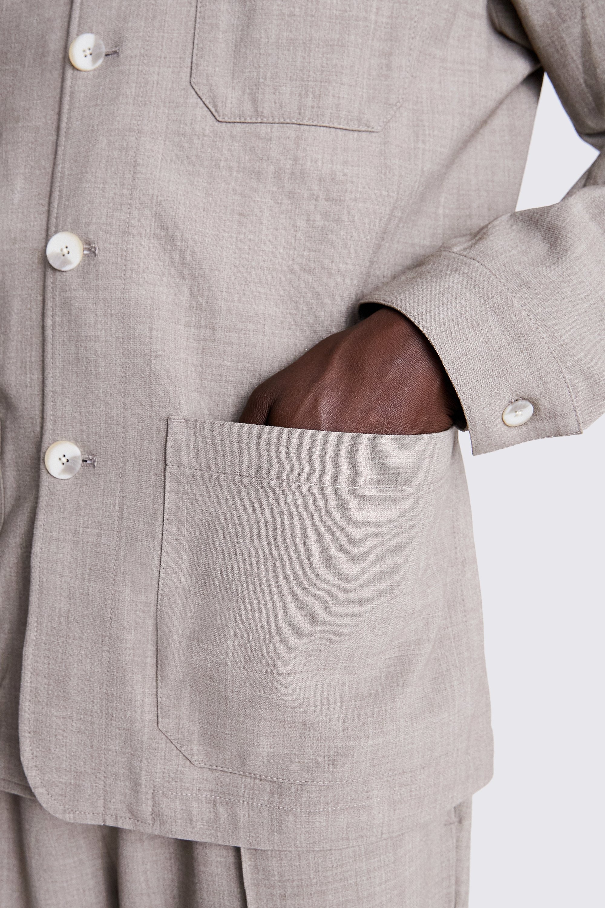 Tailored Fit Blue Check Stretch Jacket   Buy Online at Moss