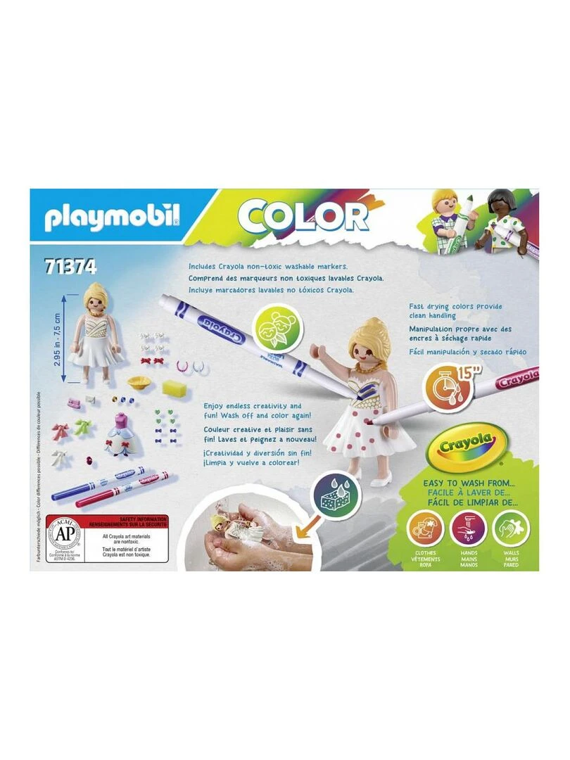 71374 'Playmobil' color : tenues de soirée   N/A