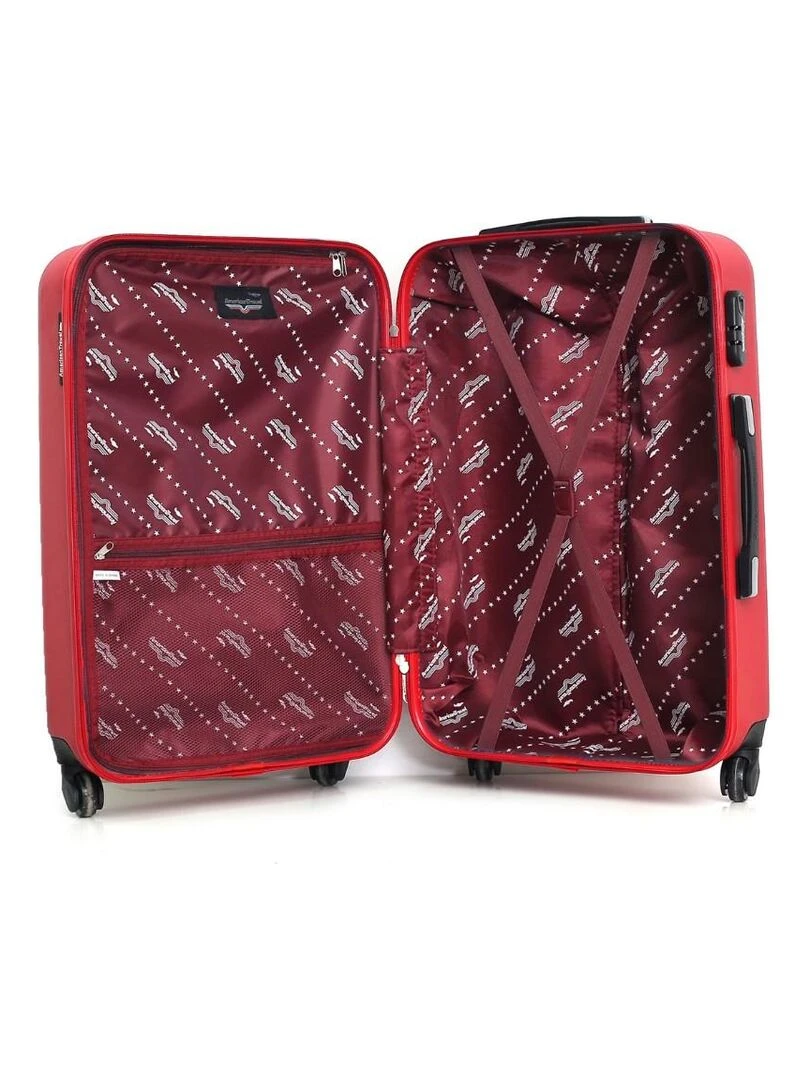 AMERICAN TRAVEL   VALISE L BROOKLYN   Rouge