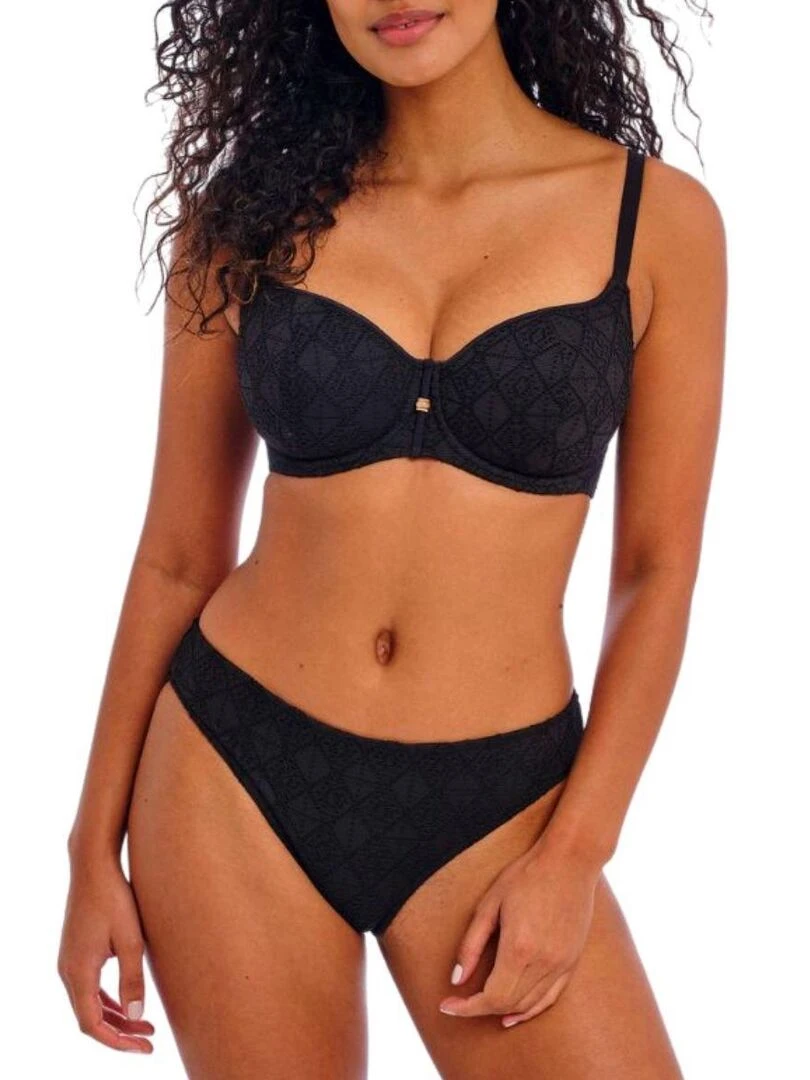Haut de maillot de bain Nomad Nights Noir
