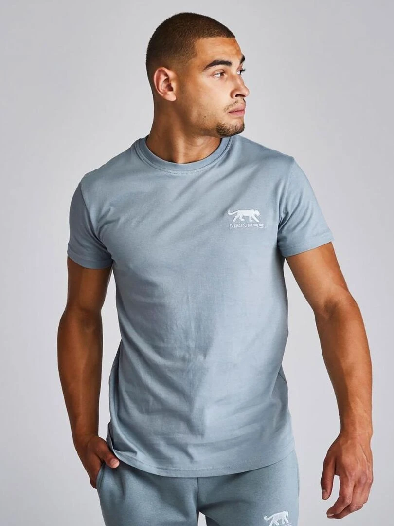 TEE SHIRT PREDATOR Airness Bleu