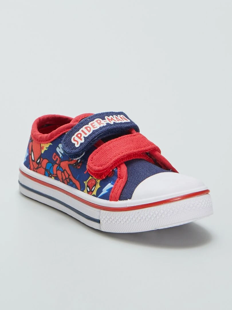 Baskets en toile 'Spiderman' Bleu/rouge