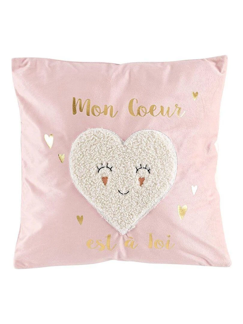 Coussin déco Lilylove Rose