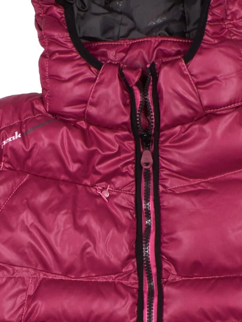 Doudoune de ski fille FALPINE   PEAK MOUNTAIN   Rose framboise