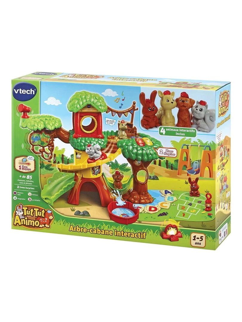 Tut Tut Animo Arbre cabane interactif Multicolore