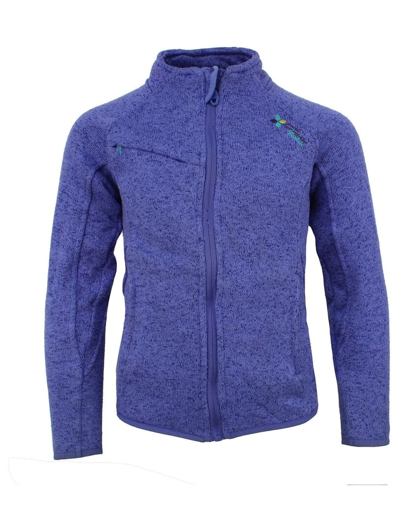 Blouson polaire fille FATORM PEAK MOUNTAIN Bleu