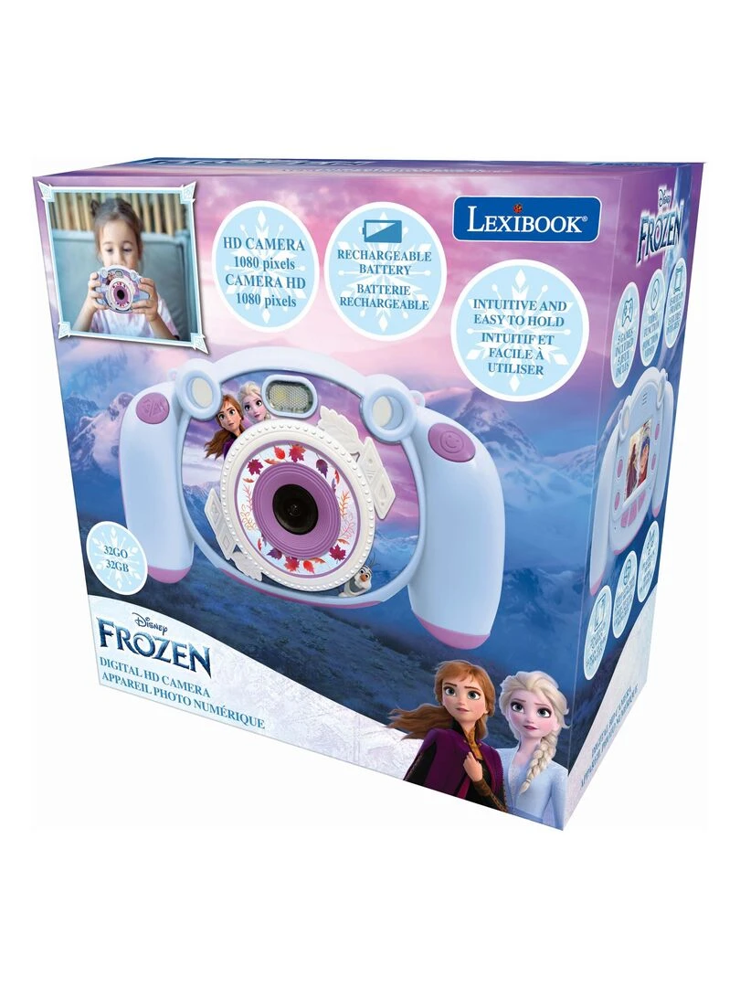 Appareil photo pour enfants La Reine des Neiges avec fonction photo et vidéo   N/A