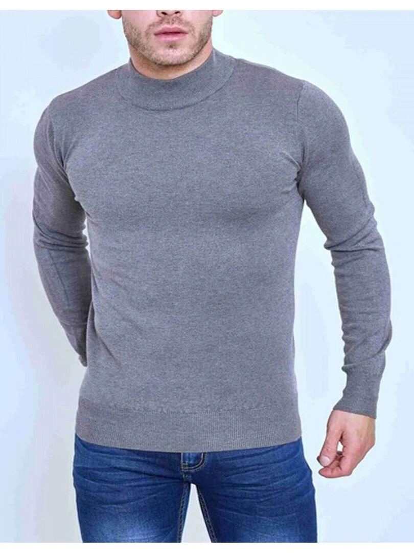 Pull manches longues Kebello Gris