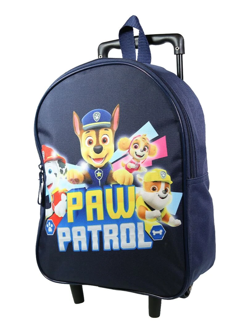 BAGTROTTER Sac à dos à roulettes 31 cm maternelle Pat'Patrouille Bleu Bleu