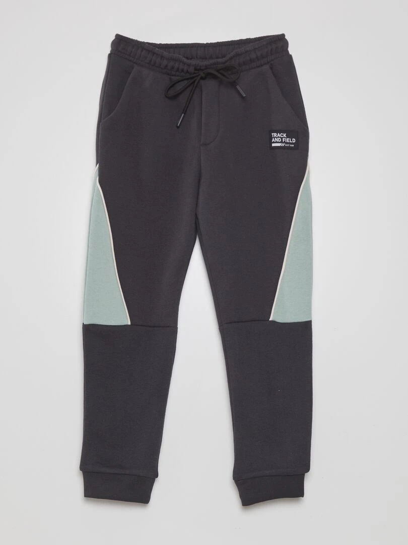 Jogging bicolore Gris