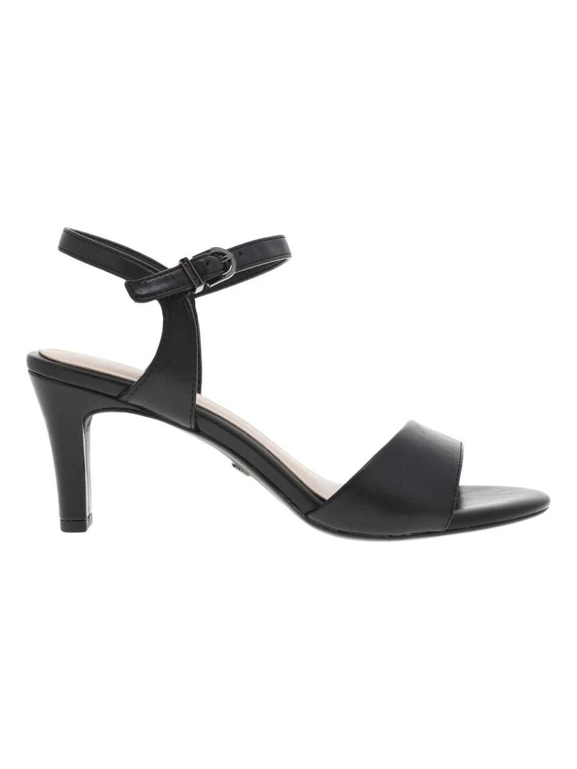 TAMARIS Nu pieds talon bloc Noir