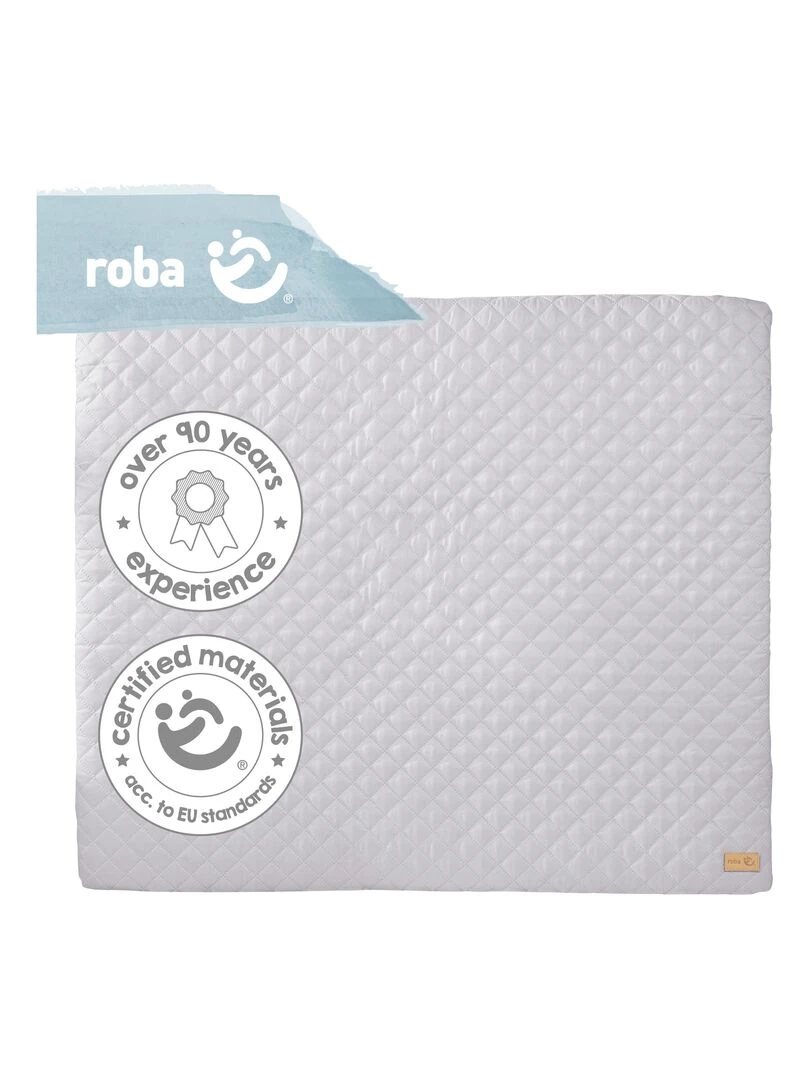 ROBA Matelas À Langer "roba Style"   85x75   Gris Argenté   Gris