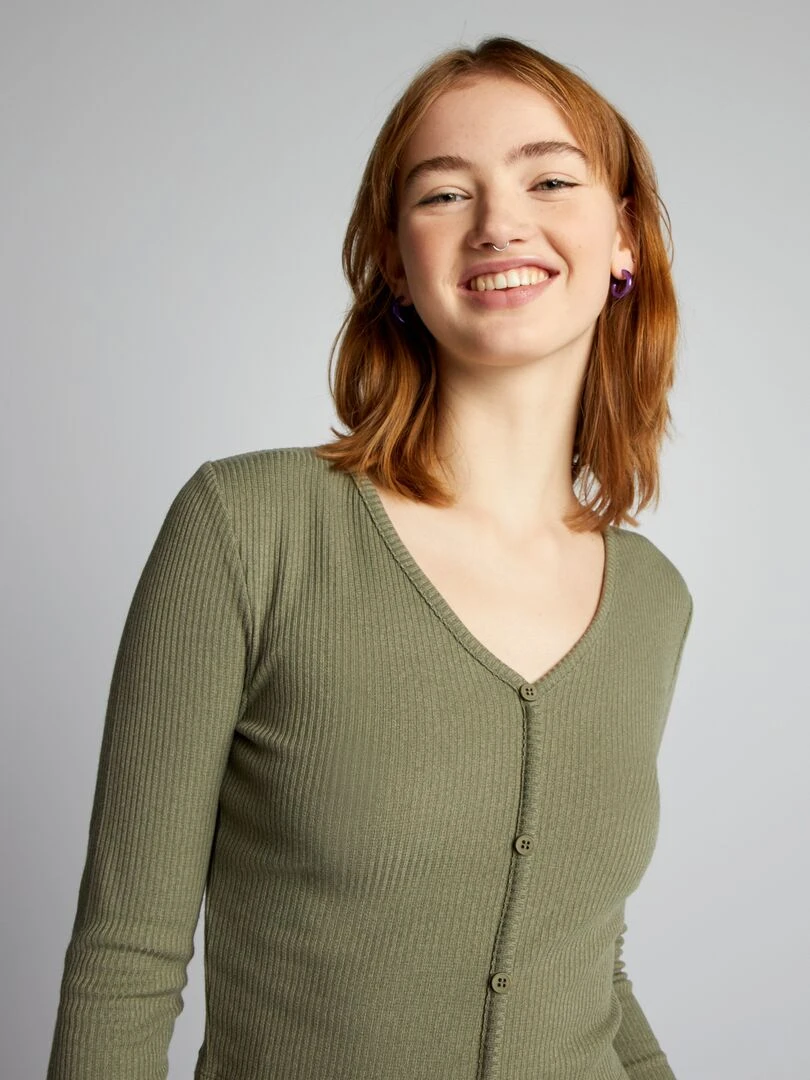 T shirt court   Vert