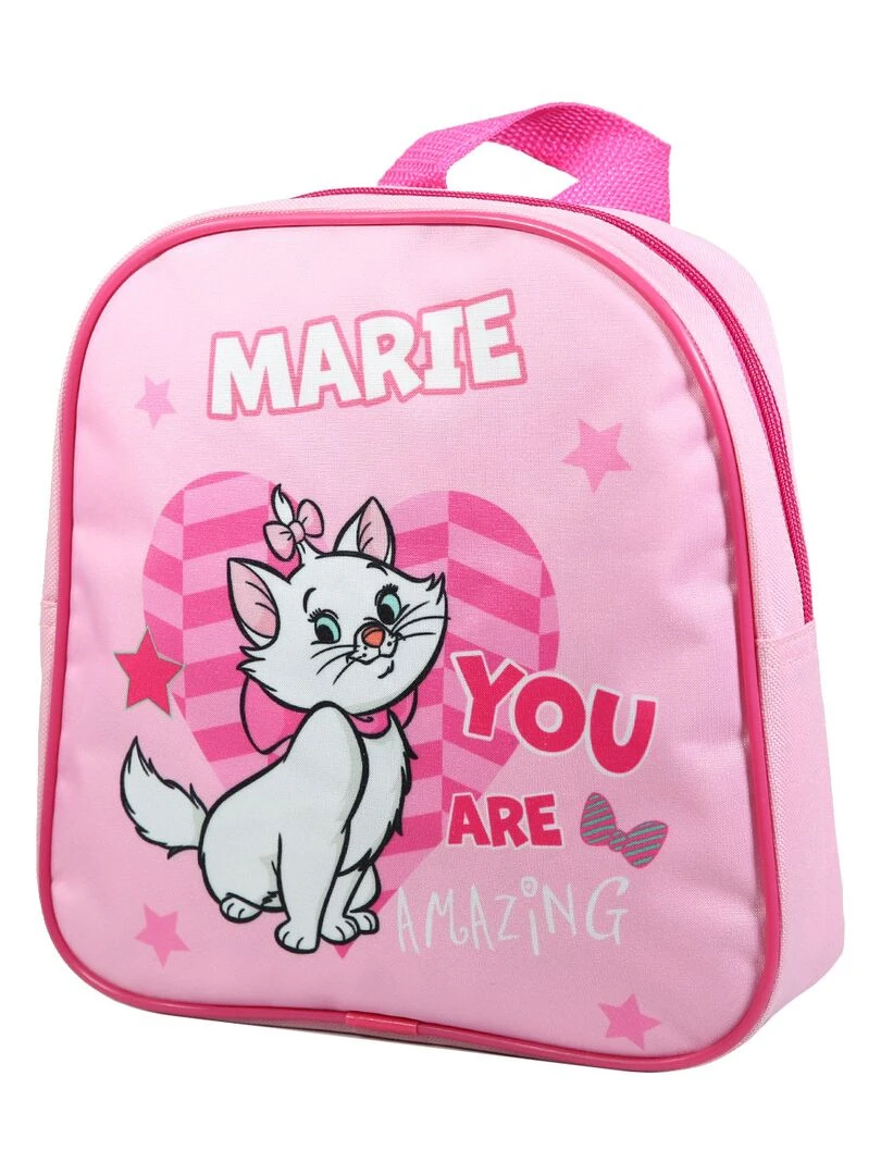 BAGTROTTER Sac à dos gouter 24 cm maternelle Disney Marie Les Aristochats Rose Rose