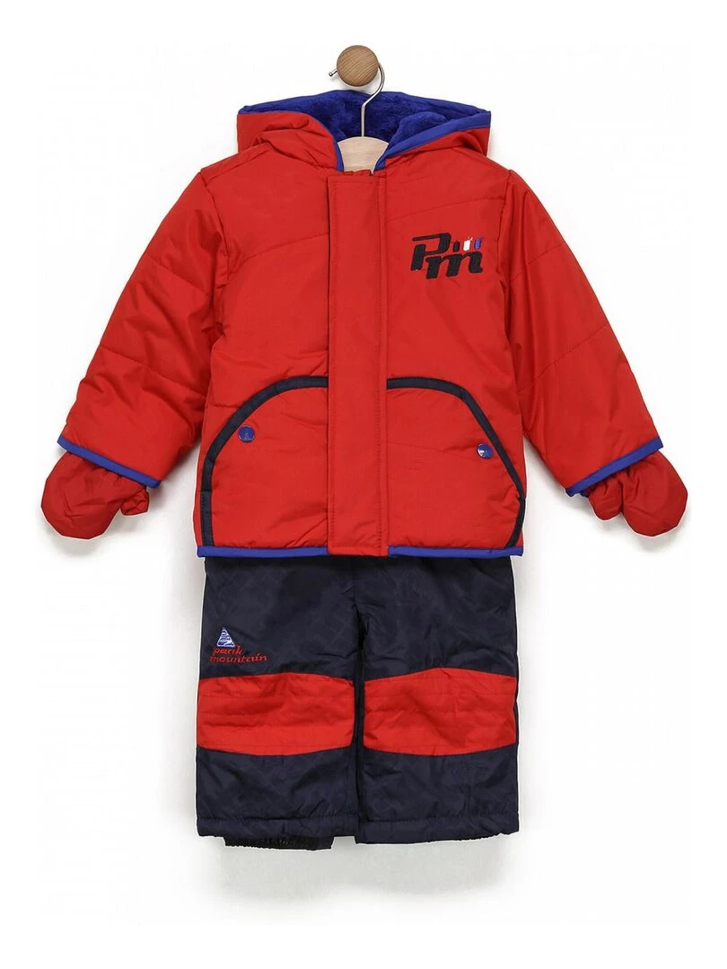 Ensemble de ski layette LIMA PEAK MOUNTAIN Rouge