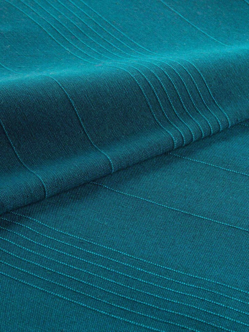 Plaid Jete de lit fauteuil Lucilia Bleu