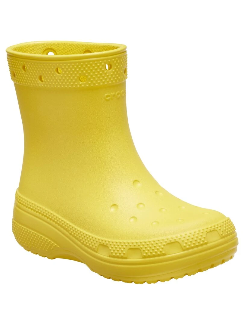 Bottes à Enfiler Crocs Enfant Junior Classic K   Jaune