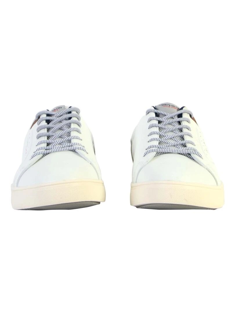 Basket Cuir Teddy Smith   Marron