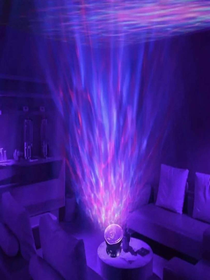 Projecteur RELAX océan son et lumière Noir