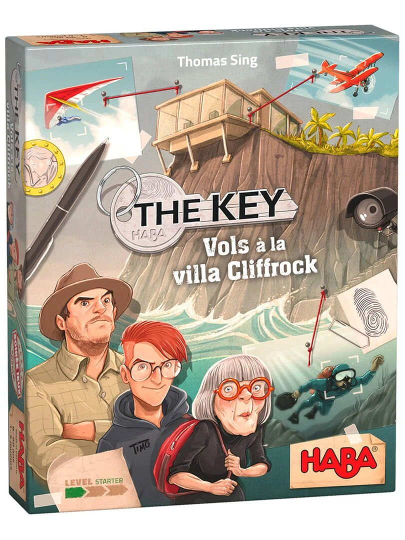 Jeu De Société The Key Vols À La Villa Cliffrock N/A