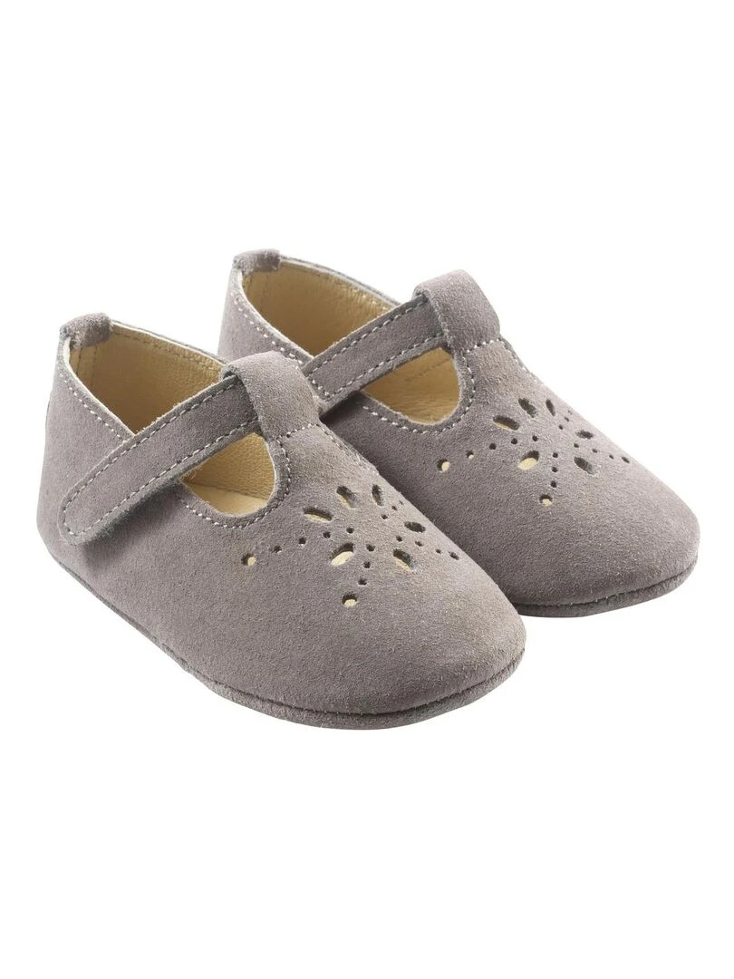 Salomé cuir souple Gris