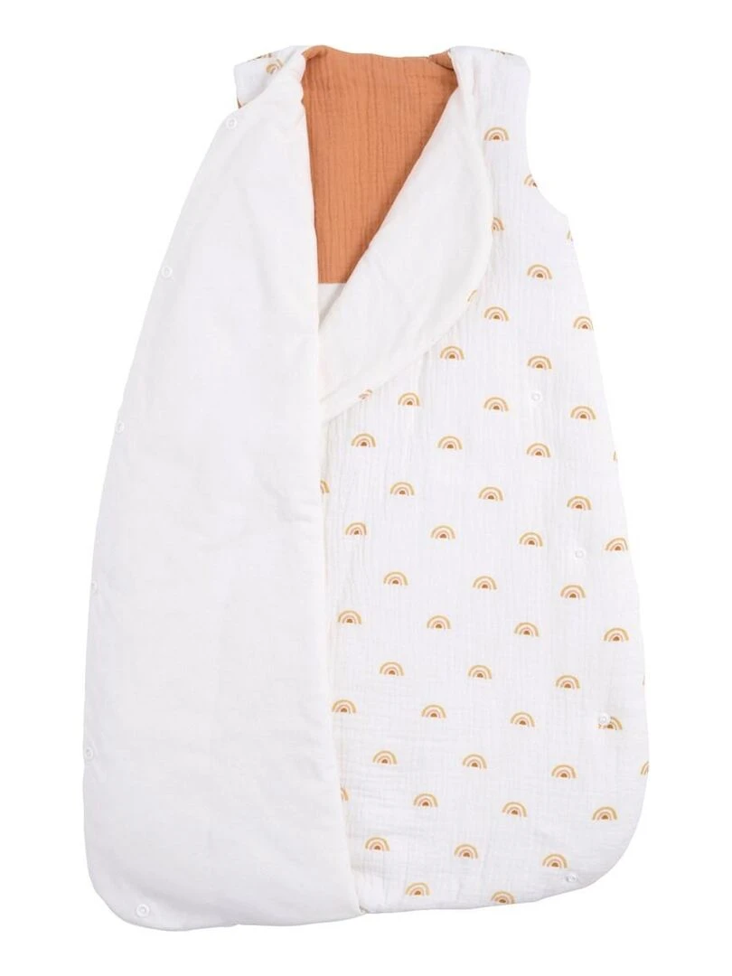 Gigoteuse ouatinée en coton   SAUTHON   Blanc