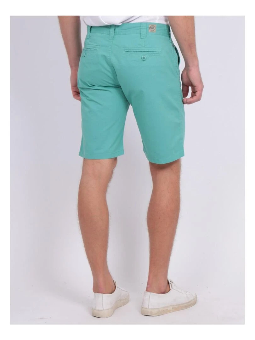 Bermuda chino BAGOO Vert d'eau
