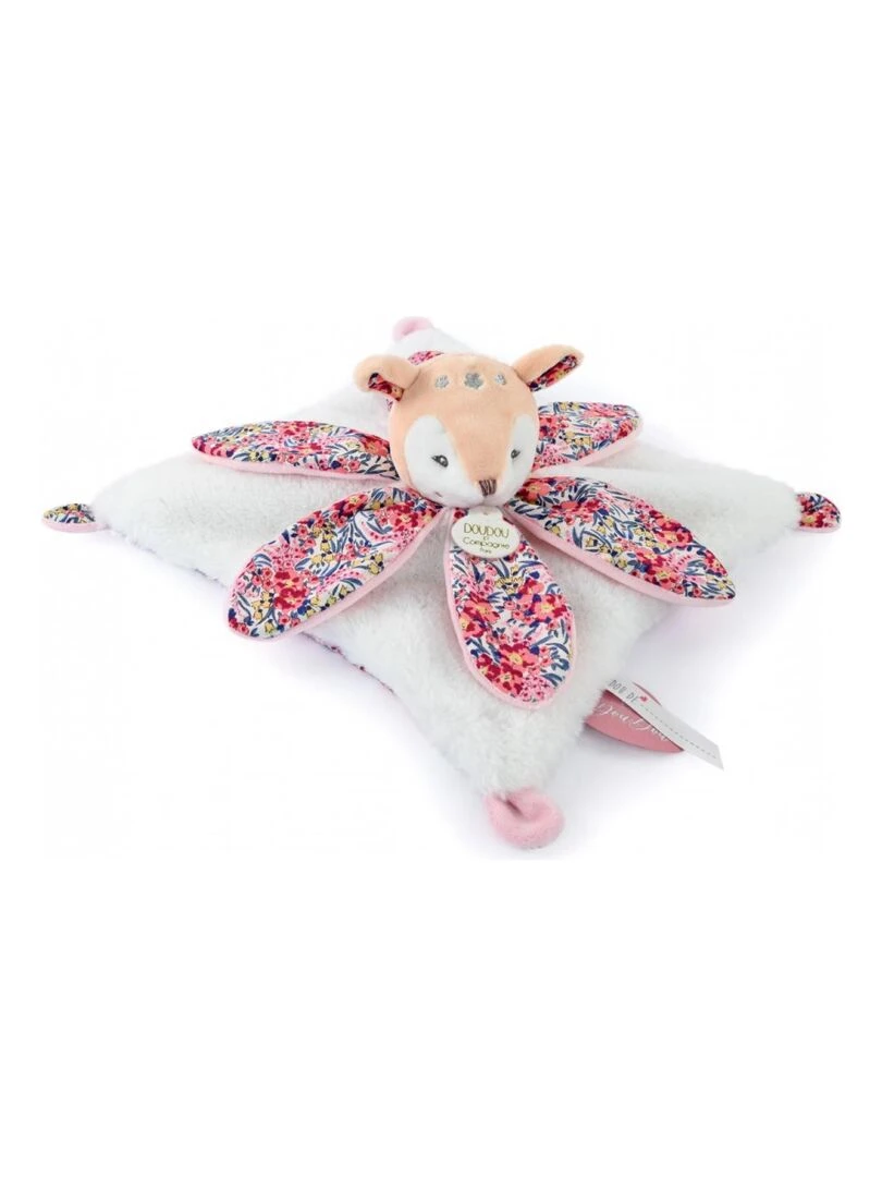 Doudou pétale Faon Boh'aime Rose