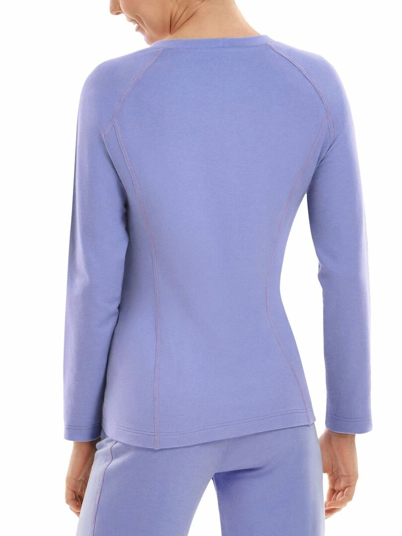 Top manches longues Youthful   Violet