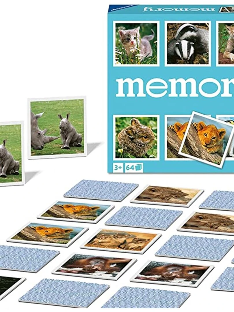 Grand memory bebes animaux N/A