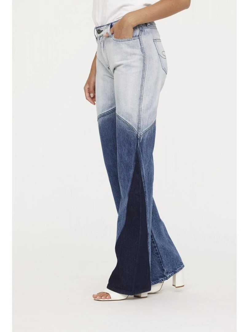 Lee Cooper   Jean coton flair JITRI   Bleu